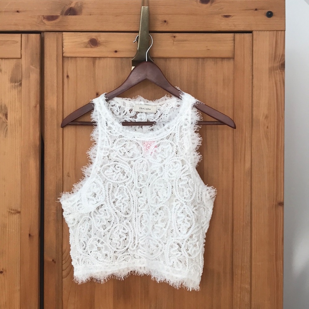 Cropped Lace Top